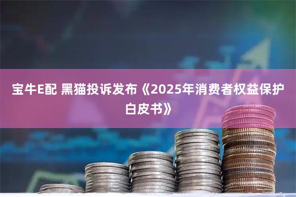 宝牛E配 黑猫投诉发布《2025年消费者权益保护白皮书》