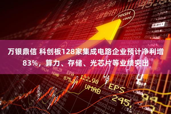 万银鼎信 科创板128家集成电路企业预计净利增83%，算力、存储、光芯片等业绩突出